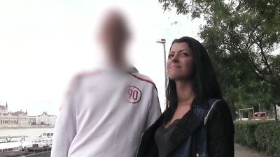 Public Agent Full Scene - 18 year old student takes my cum while her boyfriend waits outside