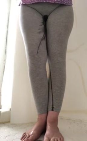 Peeing my pants trying to hold my bladder