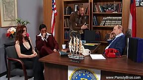 Big Tit Redhead Does The Mafia Boss Enjoying The Fucking