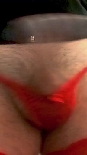 Spectacular moment from &quot;Hung Crossdresser Playing In Public Toilet - SlugsOfCumGuy&quot;