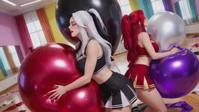 Balloons Stories #22B: Cheer Hall Balloon Mayhem Confession (Animated)