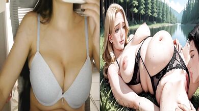 Fatty Anime Milf Creampie Orgy With Big Tits And Double Penetration In The Forest