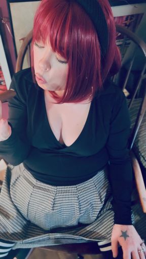 Cigar Smoking With Miss Tina Snua The Secretary!