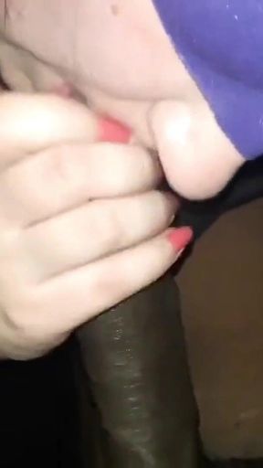 WildEnglishBBW BBC Nata4sex blindfold blowjob