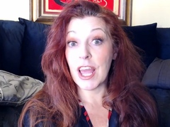 Great Big Boobs On Masturbating Redhead