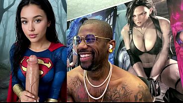 Super Girl Jerking Off Super Man&rsquo_s Cock Until He Cums, Fucking Tight Bald Pussy In The Desert, Fat Ass Twerking In The Snow, Pussy Fucking A Mid Transformed Lycan, AI Generated