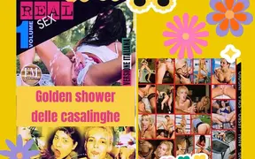 Housewives get covered in gold as they receive a golden shower