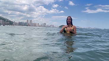 Trouxe Shakira pras Praias de Santos e Fodemos no Meu Sofá do Amor - Parte 3