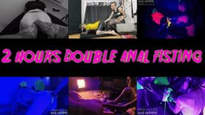 2 Hour Anal Fisting Compilation #fisting #pegging #femdom @mazmorbidfetish
