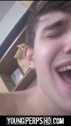 Young Straight Twink Fucked Gay Officer Caught Graffiting   Clip 1