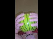 Watch me fuck a watermelon and cum