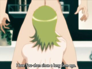 Green Haired Girl With Large Titties Likes To Bang In The Bath