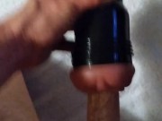 Dolo D diving in fleshlight