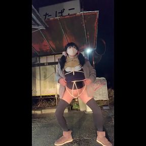 Self-training No. 64: Nighttime Rope-bound Exposure Walk