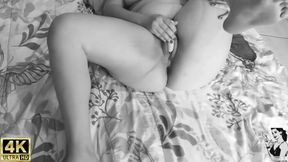 Chubby Employee Stuck Her Hand in Her Pussy and Squirted for Her Boss