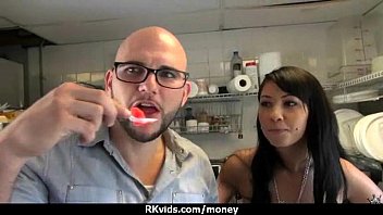 Stunning Euro Teen Gets Talked In To Giving A Blowjob For Cash 27