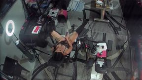 Bonnie Rizin Solo Clit Masturbation Fantasy: Pink Pussy Vibrations and Shaking Thighs in Black Lingerie