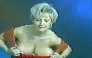 Danni Ashe in a very tight top.