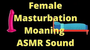 SexyASMRsounds strokes her big boob and moans loudly