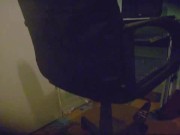 Object Sex---Fucking an Office-Chair