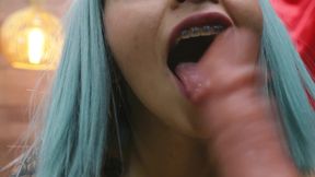 Roleplay, Dildo Blowjob