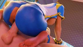 Chun-Li Big Surprise Rear!