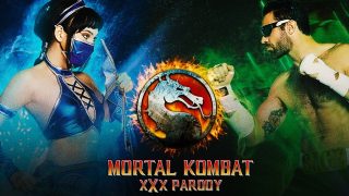 Китана и Джони Кейдж трахаются в пародии на Mortal Kombat XXX