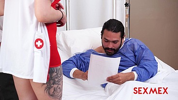 SEXMEX - NAUGHTY NURSE, HOTTER THAN A FEVER . Sol Raven
