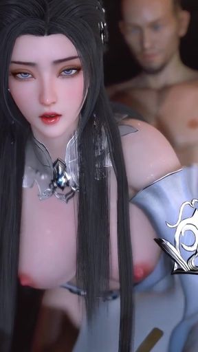 3D Sexy Asian Babe Show Her Perfect Feet and Got Fucked by Stranger