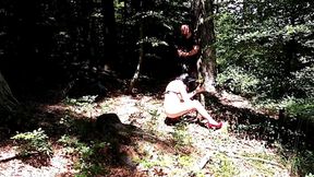 Kinky Couple Caught Playing in the Woods