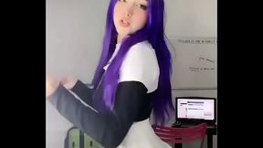 Reto de masturbarse con tiktoker