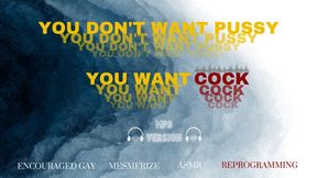 You Don't Want Pussy - Gay Reprogramming ASMR with Countess Wednesday - Encouraged Bi, Cock Sucking, Gay Mantras MP3 AUDIO ONLY