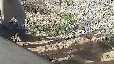 Fuck Me Under This Bridge – Real Amateur Couple Hiking Fantasy