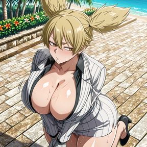 Momokusa yomogi from anime tougen anki