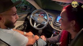 my friend and i played with my boss s cock in his car