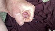 Foreskin focus jerk off. Cute uncut chubby focused on show his foreskin jerks off massive thick load. Slow motion clip at end.