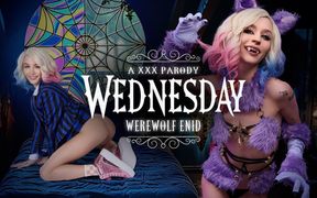 Wednesday: Werewolf Enid a XXX Parody