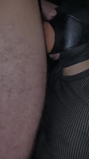 Her Boyfriend Covered Her Eyes so That I Would Use Her Deep Throat