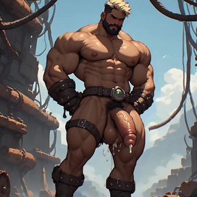 3D Massive Cock Warriors Art