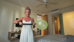pumping up a balloon to the max