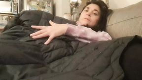 I was jacking off when he showed up with a dildo &mdash;  loving every moment of it