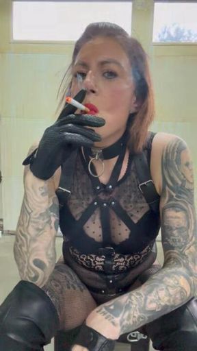 Goddess in black