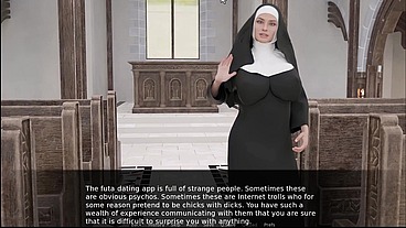 Johannesgaming - update #125 - Futa Dating Simulator 14 Thea the Nun had a rough past - Jul 09, 2024