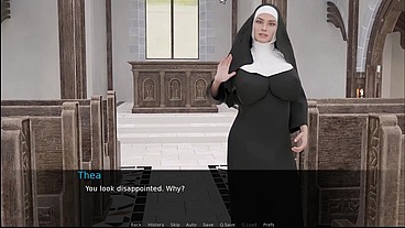 Johannesgaming - update #125 - Futa Dating Simulator 14 Thea the Nun had a rough past - Jul 09, 2024