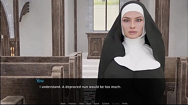 Johannesgaming - update #125 - Futa Dating Simulator 14 Thea the Nun had a rough past - Jul 09, 2024
