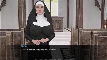 Johannesgaming - update #125 - Futa Dating Simulator 14 Thea the Nun had a rough past - Jul 09, 2024