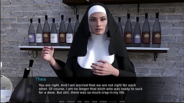 Johannesgaming - update #125 - Futa Dating Simulator 14 Thea the Nun had a rough past - Jul 09, 2024