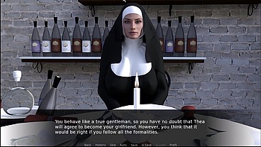 Johannesgaming - update #125 - Futa Dating Simulator 14 Thea the Nun had a rough past - Jul 09, 2024