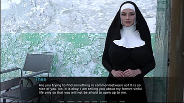 Johannesgaming - update #125 - Futa Dating Simulator 14 Thea the Nun had a rough past - Jul 09, 2024