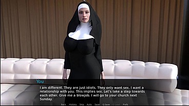 Johannesgaming - update #125 - Futa Dating Simulator 14 Thea the Nun had a rough past - Jul 09, 2024